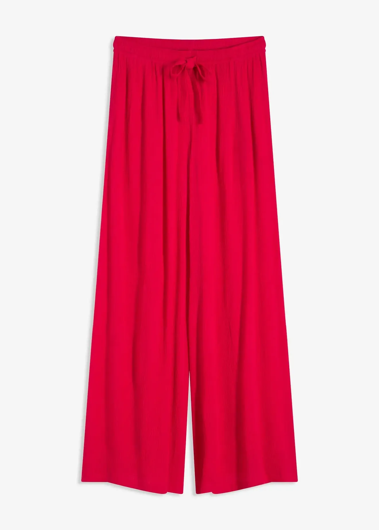 Femme bonprix Pantalons|Pantalon large en viscose fine