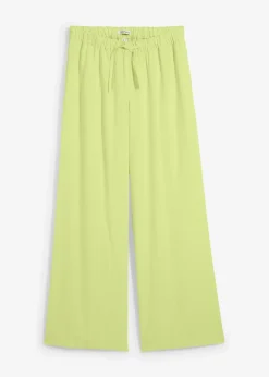 bonprix Pantalon large en viscose fluide|Femme Pantalons