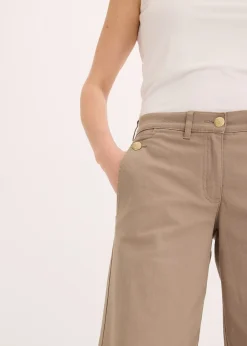 bonprix Pantalon large et extensible|Femme Pantalons