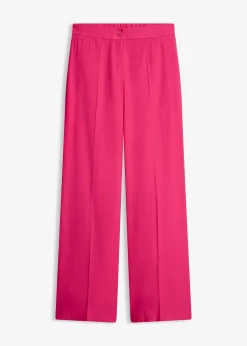 Femme bonprix Pantalons|Pantalon large et léger à pinces