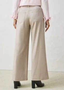 Femme bonprix Premium|Pantalons|Pantalon large, style 5 poches