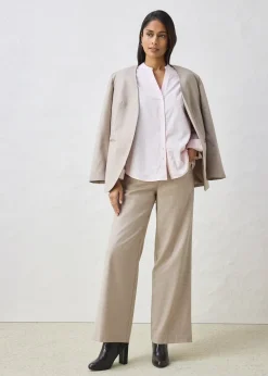 Femme bonprix Premium|Pantalons|Pantalon large, style 5 poches