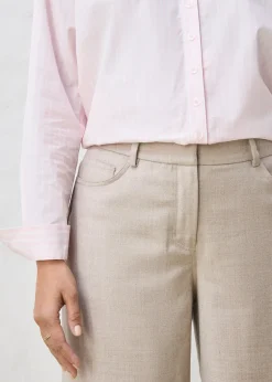 Femme bonprix Premium|Pantalons|Pantalon large, style 5 poches