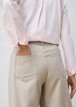 Femme bonprix Premium|Pantalons|Pantalon large, style 5 poches