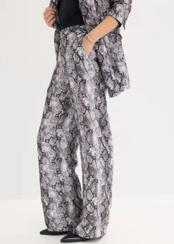 bonprix Pantalon palazzo|Femme Pantalons