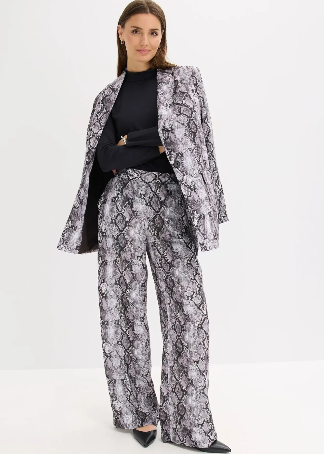 bonprix Pantalon palazzo|Femme Pantalons