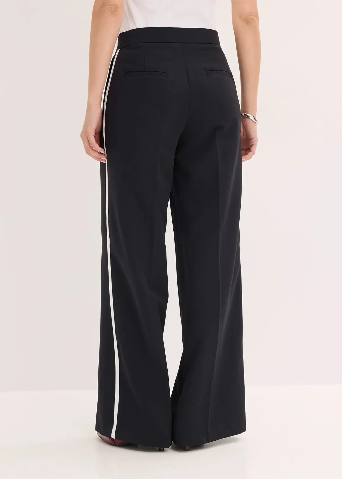 bonprix Pantalon palazzo|Femme Pantalons|Tailles Petite