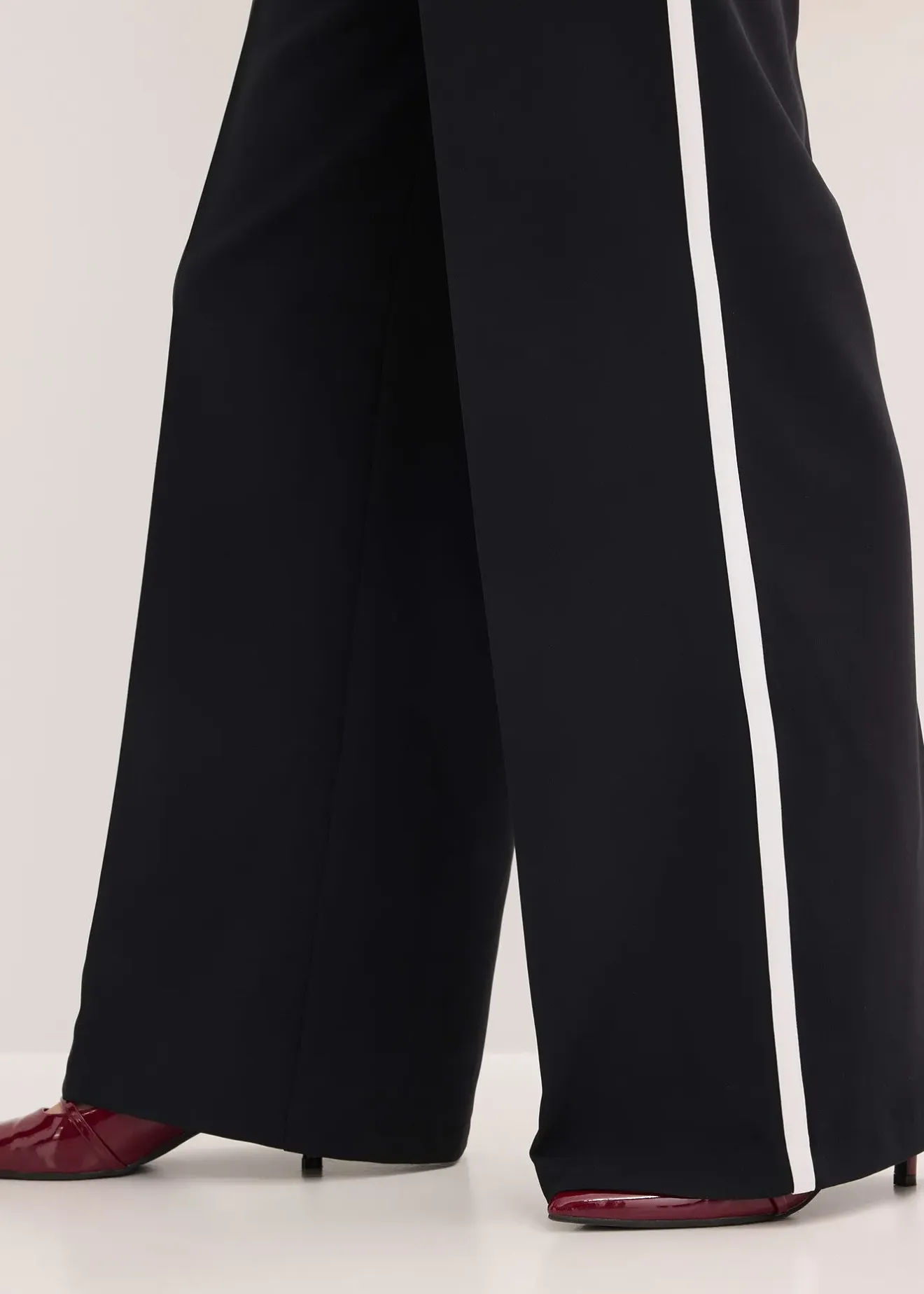 bonprix Pantalon palazzo|Femme Pantalons|Tailles Petite