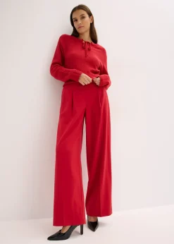 bonprix Pantalon palazzo|Femme Pantalons