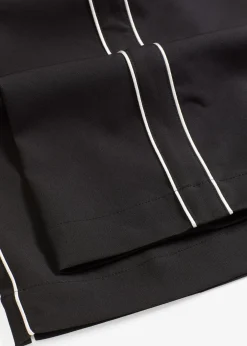 Femme bonprix Pantalons|Pantalon palazzo à galons décoratifs