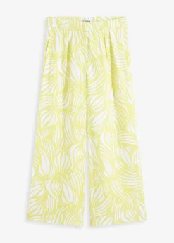 bonprix Pantalon palazzo à taille élastiquée|Femme Pantalons