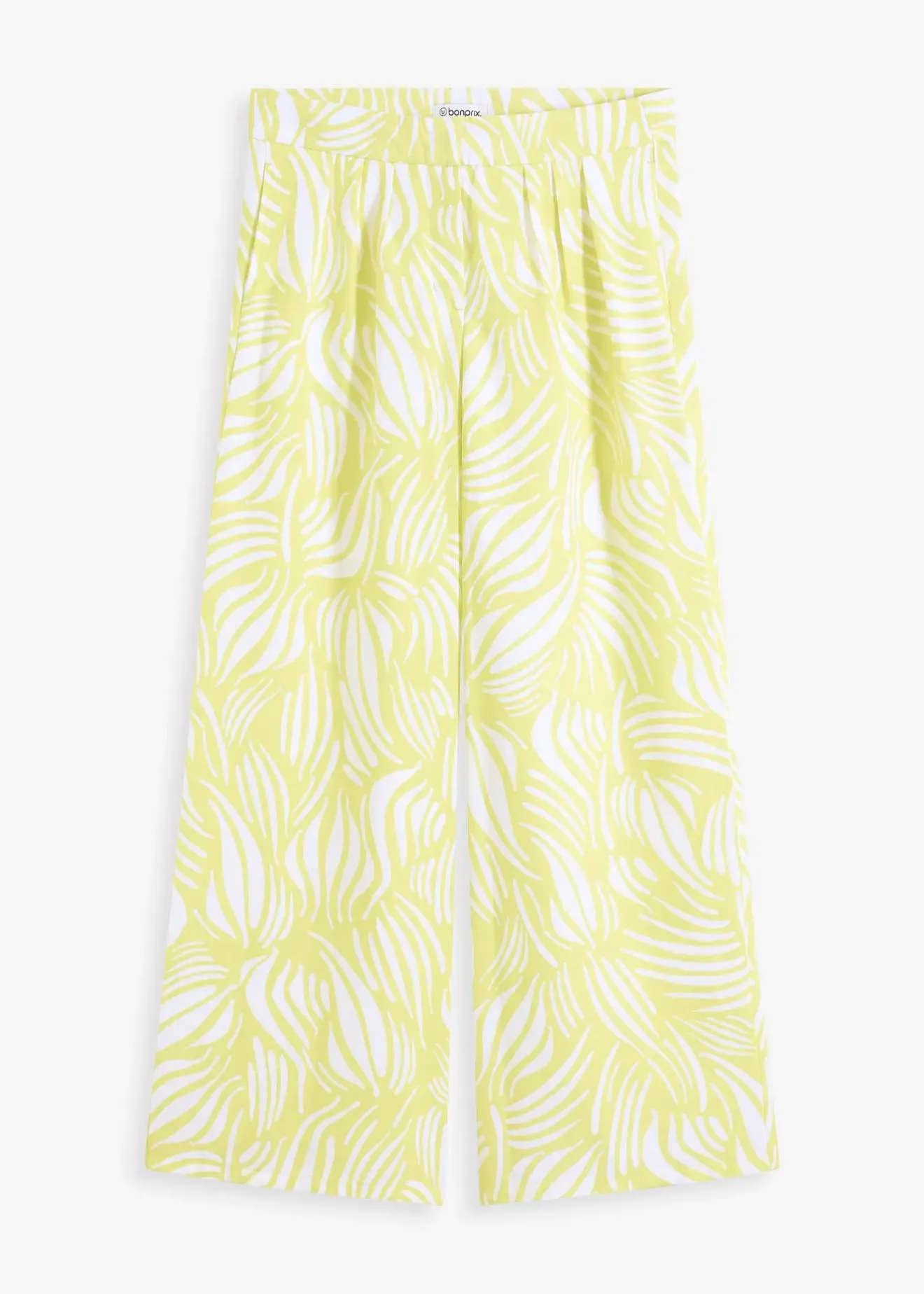 bonprix Pantalon palazzo à taille élastiquée|Femme Pantalons