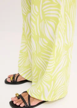 bonprix Pantalon palazzo à taille élastiquée|Femme Pantalons