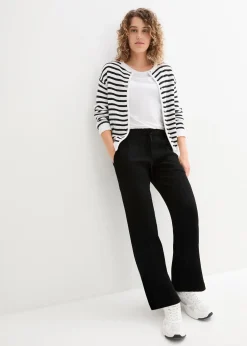 Femme bonprix Pantalons|Pantalon palazzo 100% viscose