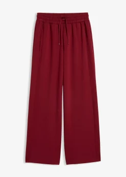 Femme bonprix Pantalons|Pantalon palazzo doux en néoprène