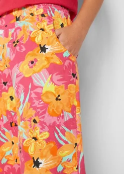 Femme bonprix Pantalons|Pantalon palazzo en jersey viscose doux