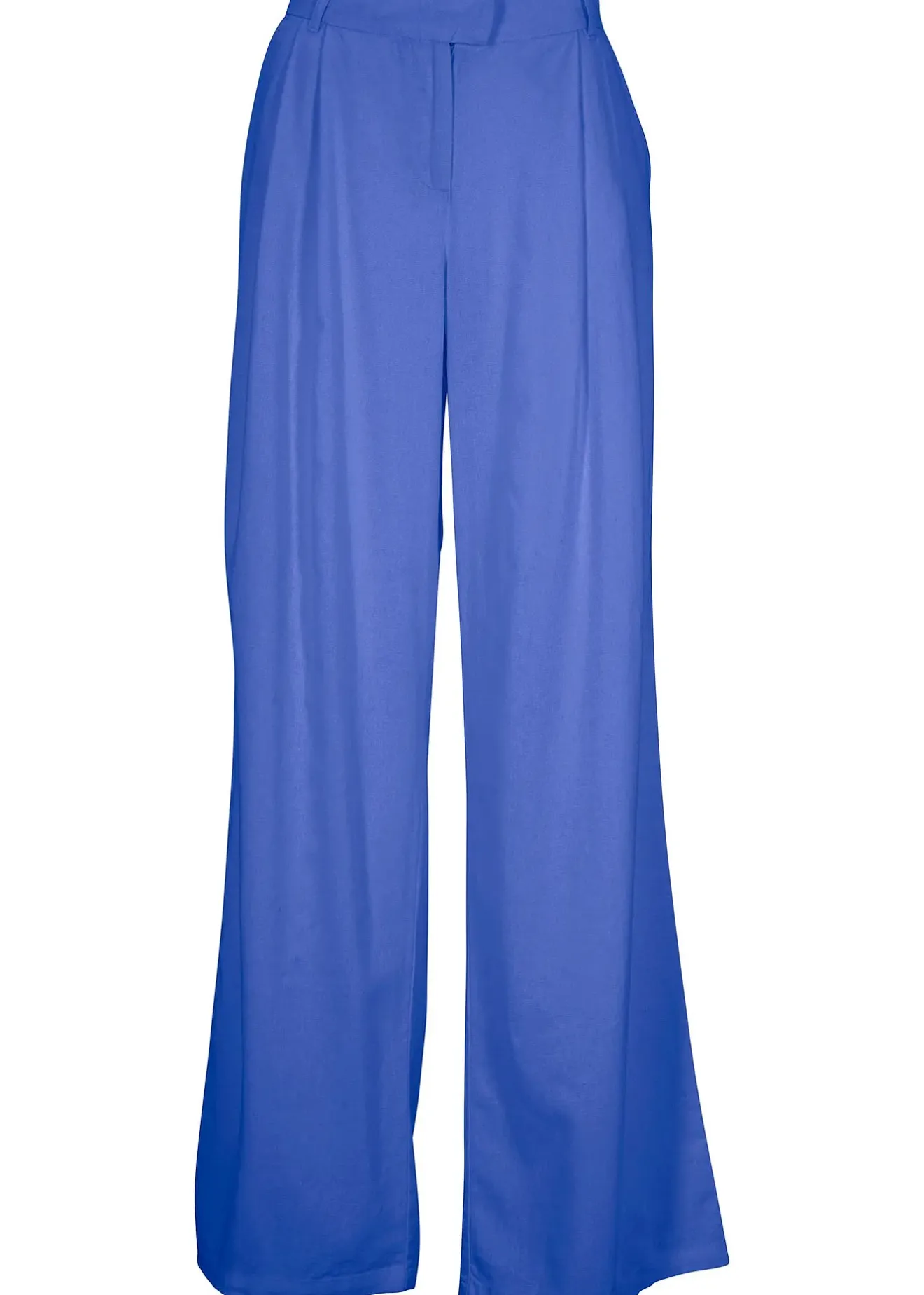 Femme bonprix Pantalons|Pantalon palazzo en lin mélangé, coupe très large
