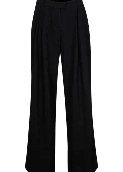 Femme bonprix Pantalons|Pantalon palazzo en lin mélangé, coupe très large