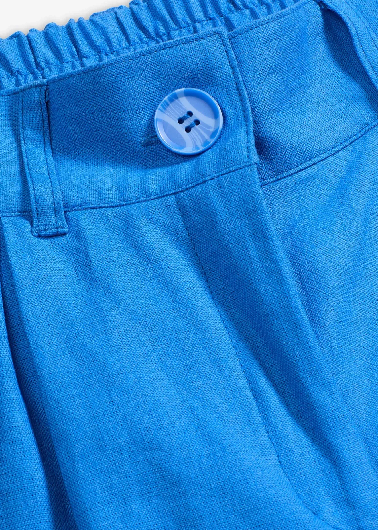 bonprix Pantalon palazzo en lin mélangé aérien|Femme Pantalons