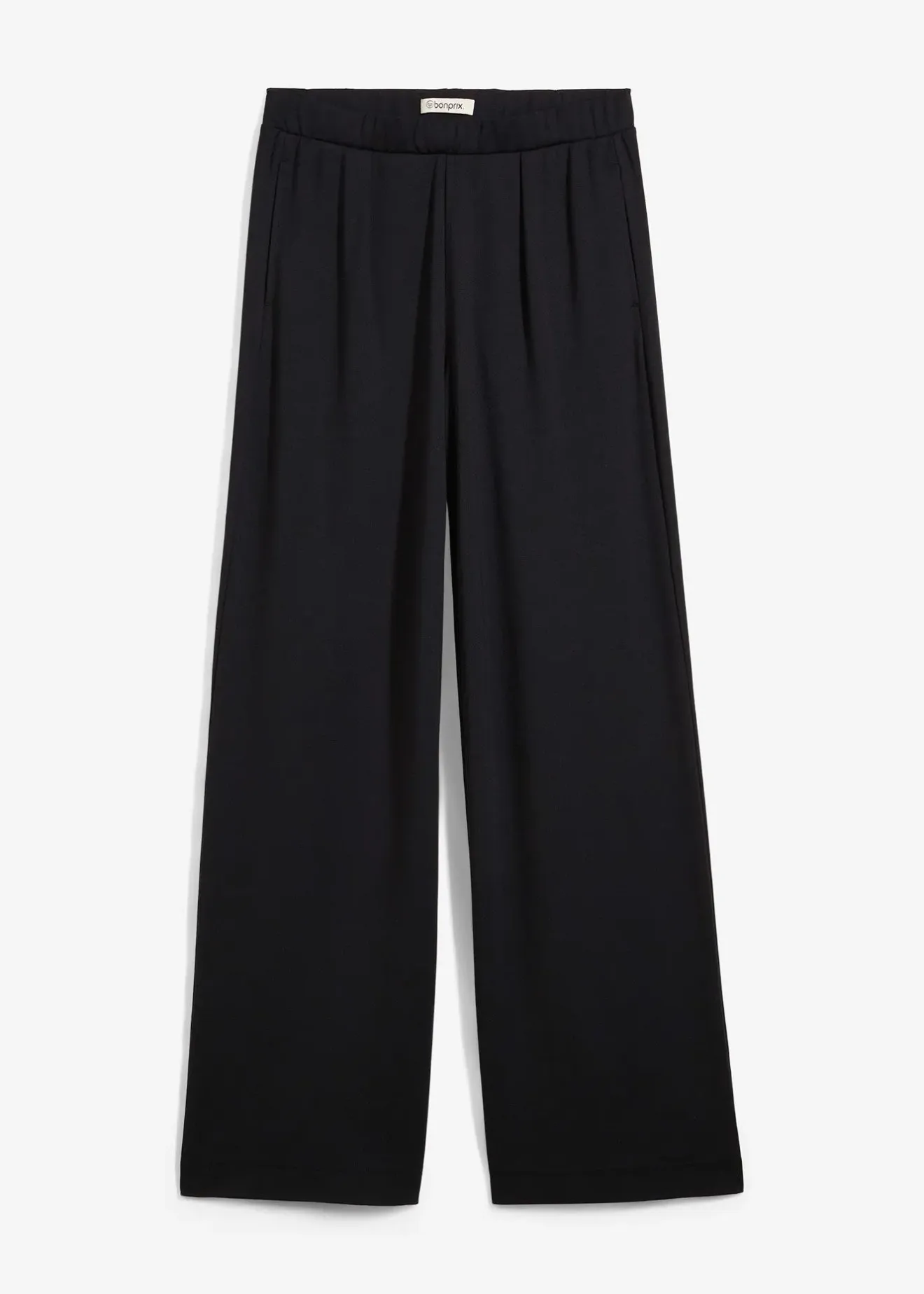 Femme bonprix Pantalons|Pantalon palazzo en Punto di Roma confortable