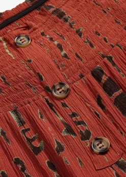 Femme bonprix Pantalons|Pantalon palazzo en viscose fluide