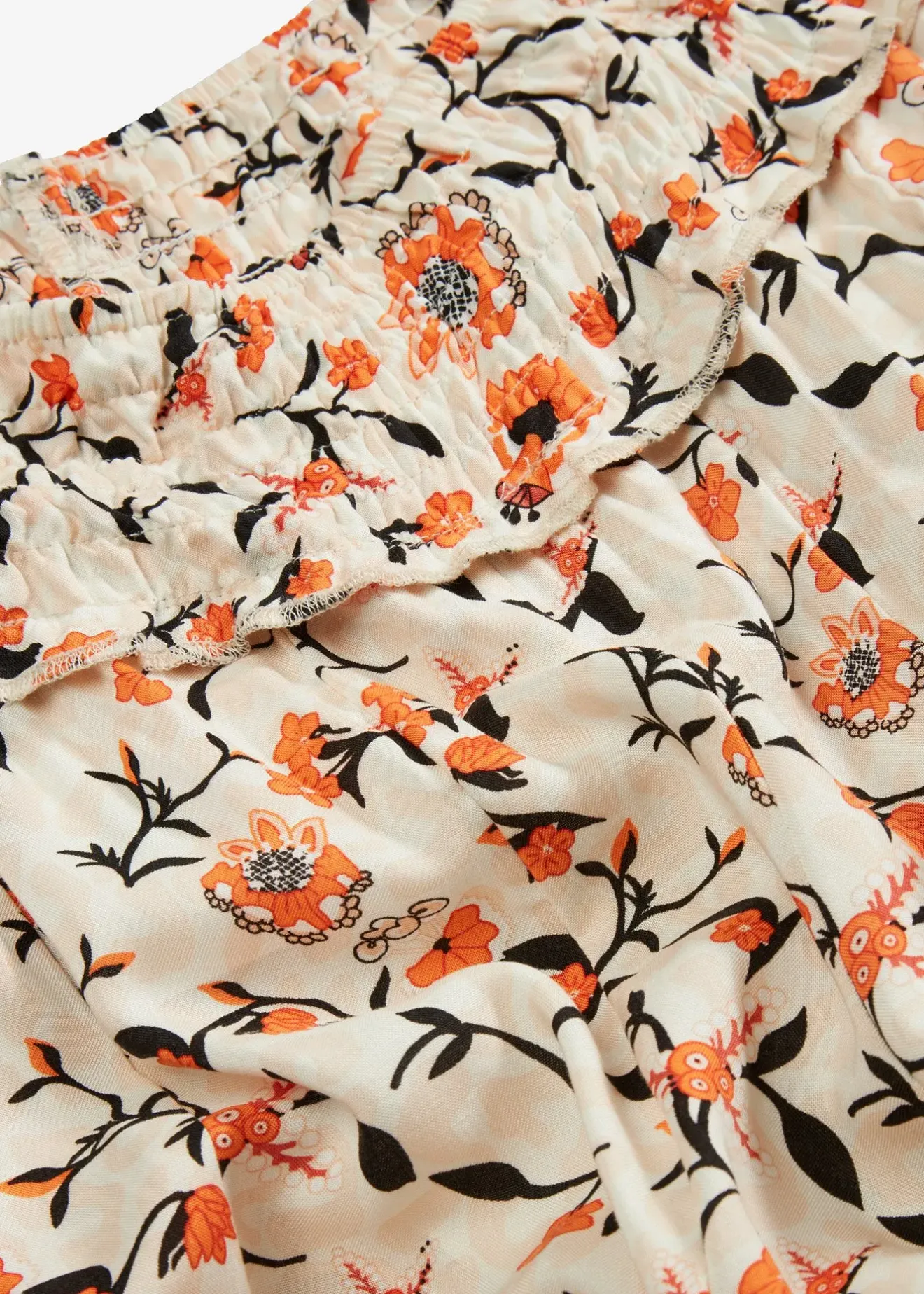 Femme bonprix Tailles Petite|Pantalon palazzo en viscose fluide