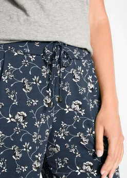 Femme bonprix Pantalons|Pantalon palazzo en viscose extensible