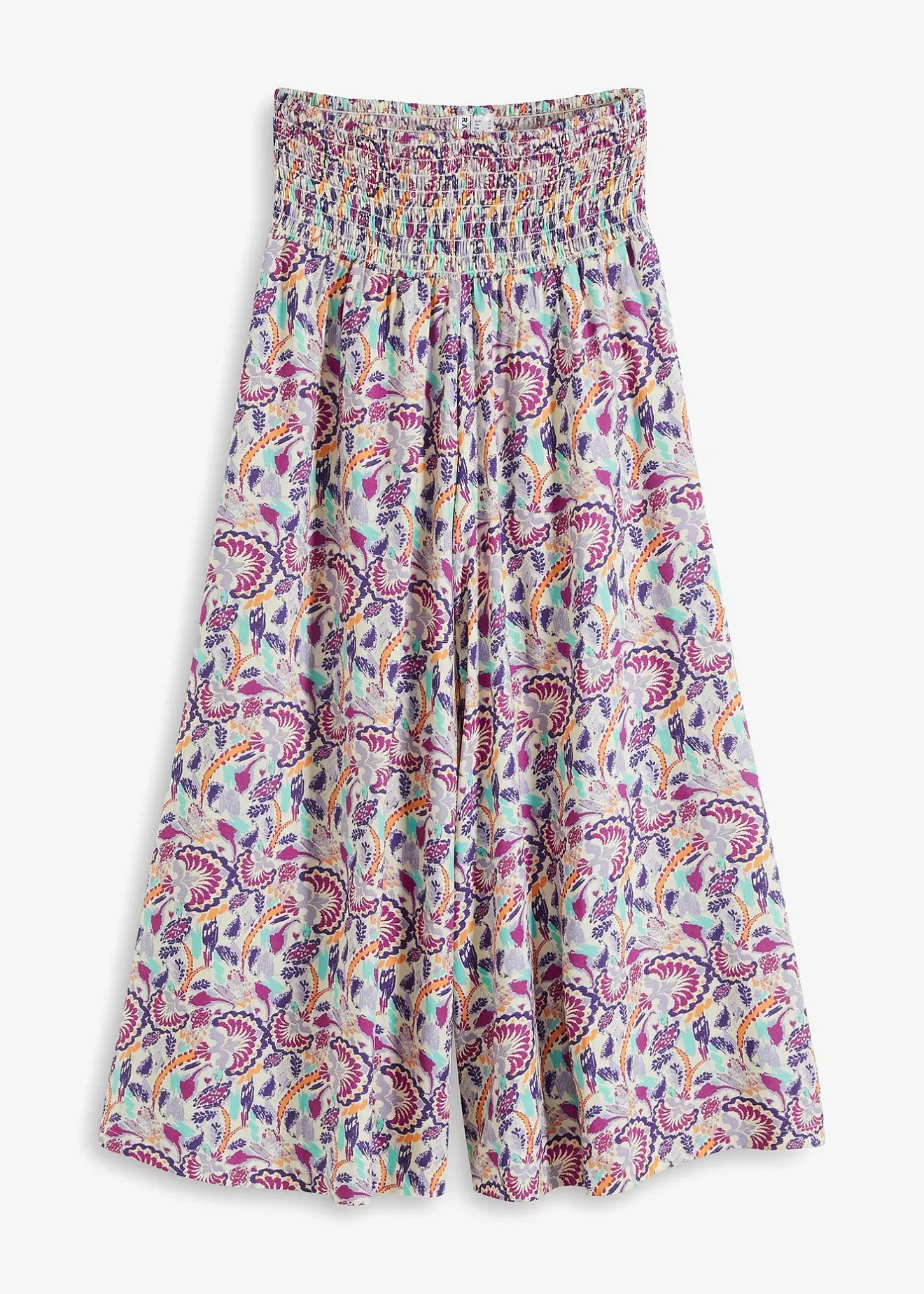 Femme bonprix Tailles Petite|Pantalon palazzo en viscose fluide