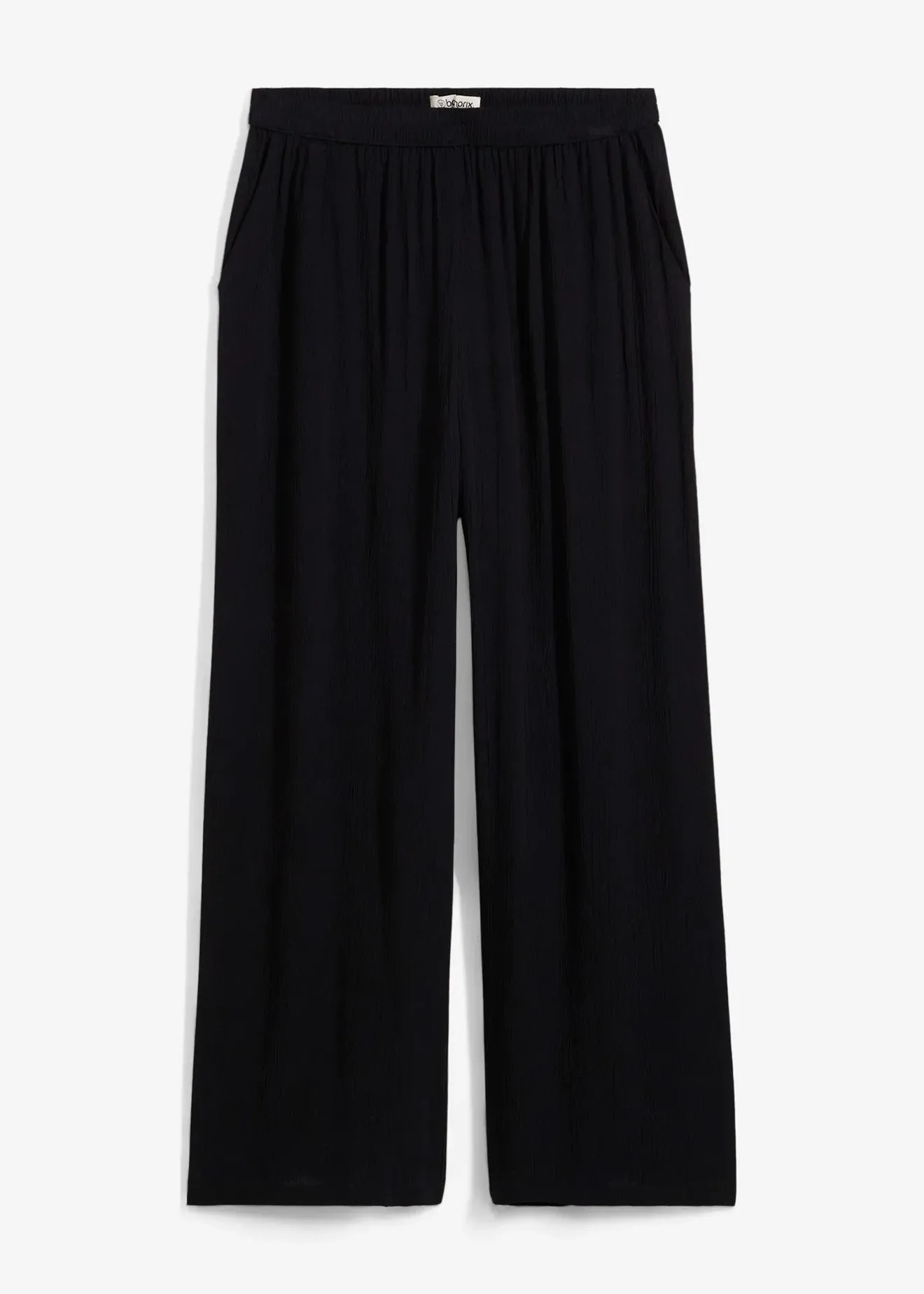 Femme bonprix Pantalons|Pantalon palazzo en viscose douce