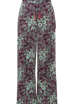 Femme bonprix Pantalons|Pantalon palazzo en viscose fluide