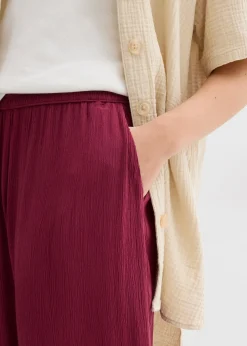 bonprix Pantalon palazzo en viscose douce|Femme Pantalons