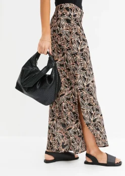 Femme bonprix Pantalons|Pantalon palazzo fendu en bas