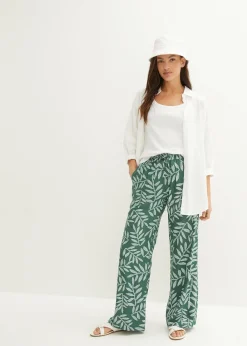 Femme bonprix Pantalons|Pantalon palazzo imprimé