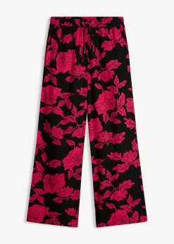 Femme bonprix Pantalons|Pantalon palazzo imprimé en viscose