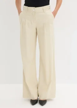 Femme bonprix Pantalons|Pantalon palazzo léger