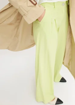 bonprix Pantalon palazzo léger|Femme Pantalons