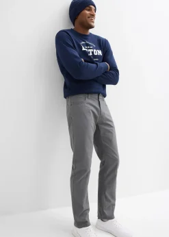 bonprix Pantalon regular en twill, droit, 100% coton|Homme Pantalons
