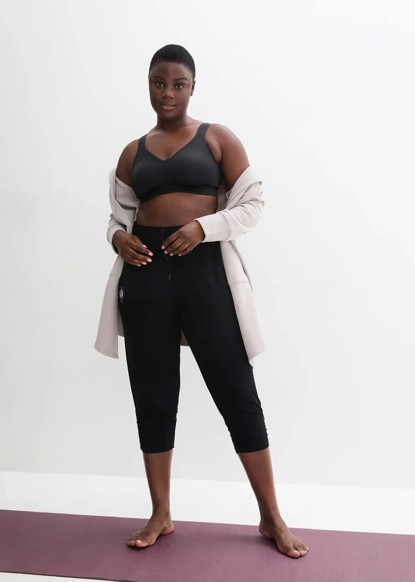 bonprix Pantalon sarouel décontracté avec ourlet resserré|Femme Homewear|Homewear