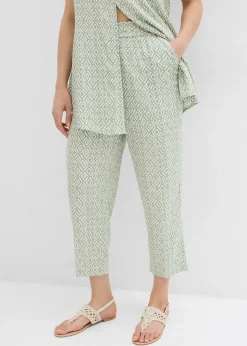 Femme bonprix Deux Pièces & Ensembles|Pantalons|Pantalon sarouel en viscose