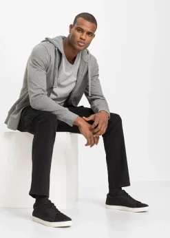 Homme bonprix Pantalons|Pantalon slim extensible, jambes droites, avec poches cargo