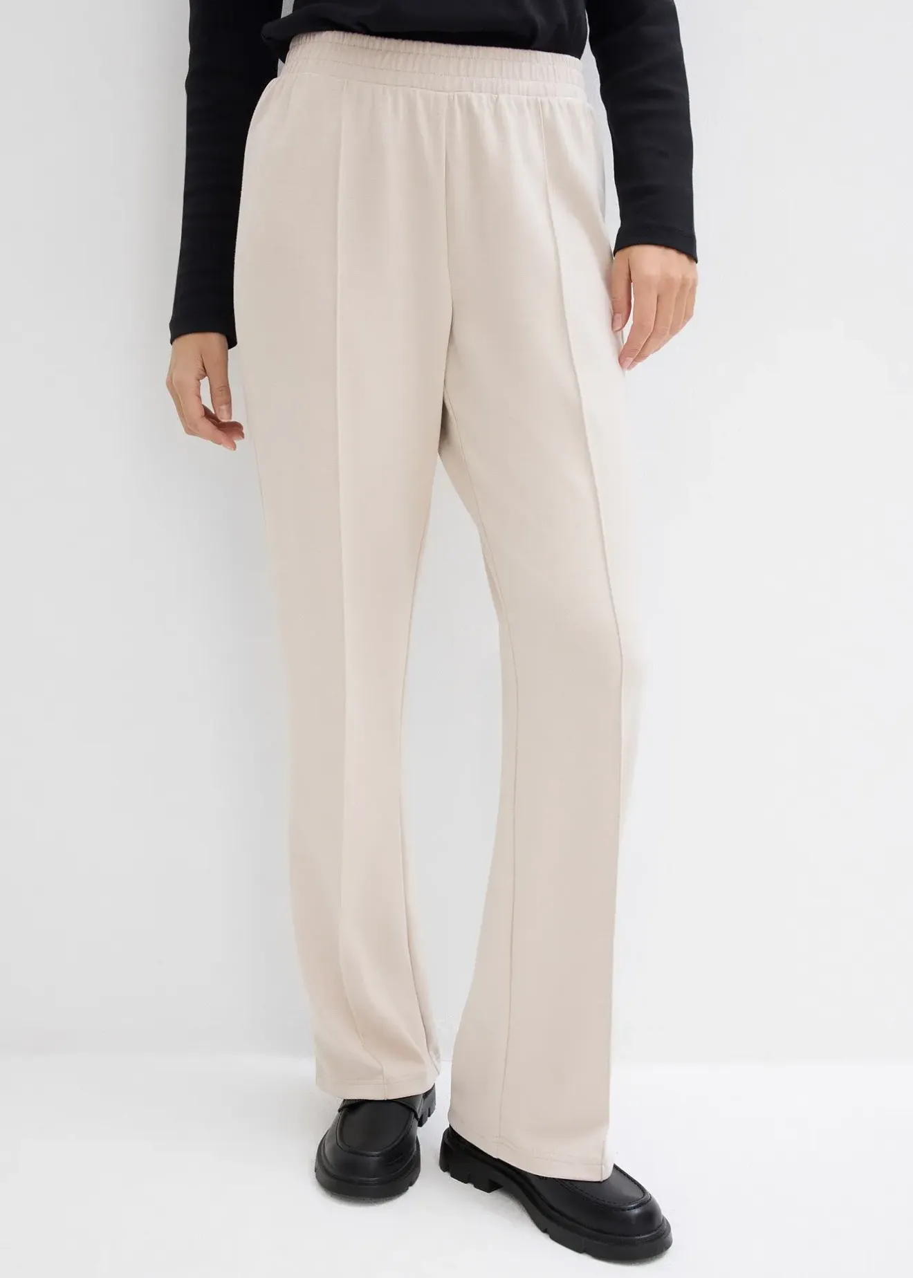 bonprix Pantalon sweat doux|Femme Sweats|Pantalons