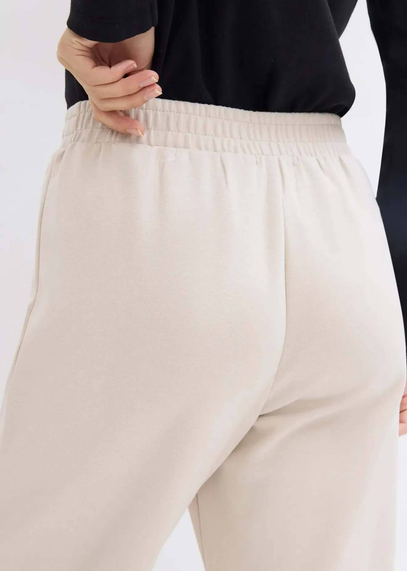 bonprix Pantalon sweat doux|Femme Sweats|Pantalons