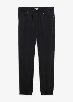 Homme bonprix Pantalons|Pantalon taille extensible fuselé en twill 100% coton