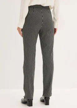 Femme bonprix Pantalons|Pantalon taille extensible en bengaline