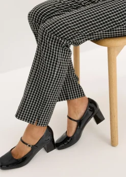 Femme bonprix Pantalons|Pantalon taille extensible en bengaline