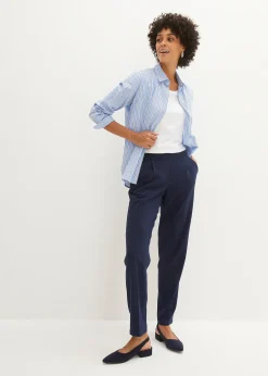 Femme bonprix Pantalons|Pantalon taille élastiquée