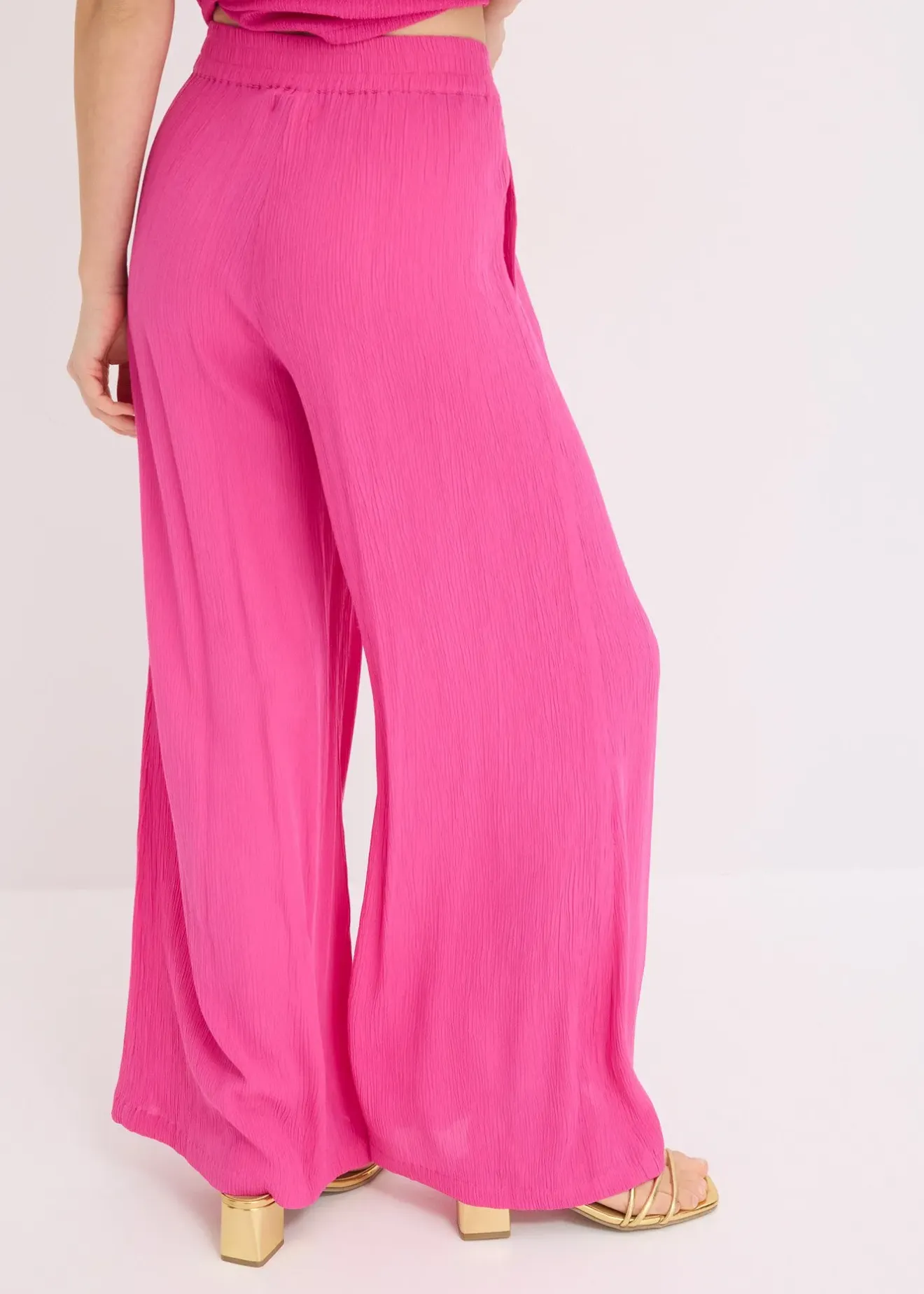 bonprix Pantalon taille élastiquée en viscose fluide|Femme Pantalons