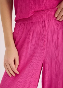 bonprix Pantalon taille élastiquée en viscose fluide|Femme Pantalons