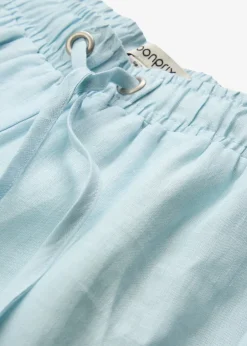 Femme bonprix Premium|Pantalons|Pantalon taille élastiquée 100% lin