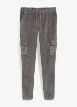 Femme bonprix Pantalons|Pantalon taille élastiquée en velours côtelé